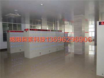 TSK-TMLCD100位液晶屏電子密碼鎖礦燈智能充電柜